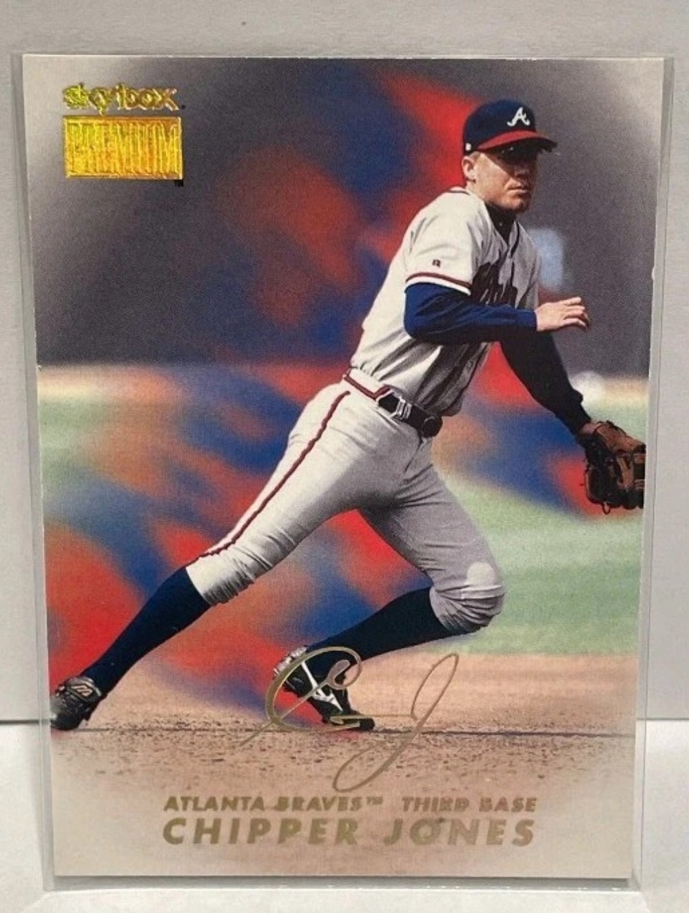 1999 Chipper Jones Skybox Premium Atlanta Braves #167 Hof Baseball Card